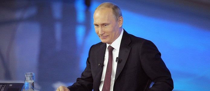 Путин и рынок: трансляция «прямой линии» с президентом и биржевых торгов