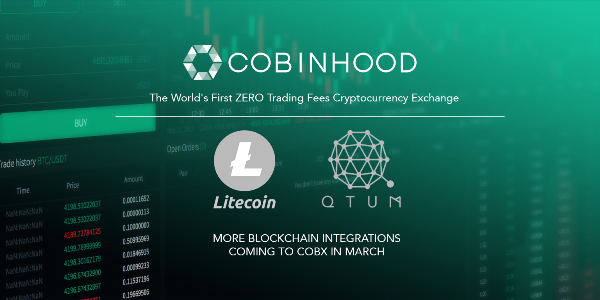 Криптосервисная площадка Cobinhood начала поддержку Litecoin и Qtum