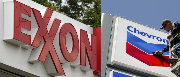 Chevron и ExxonMobil провели тяжелый квартал