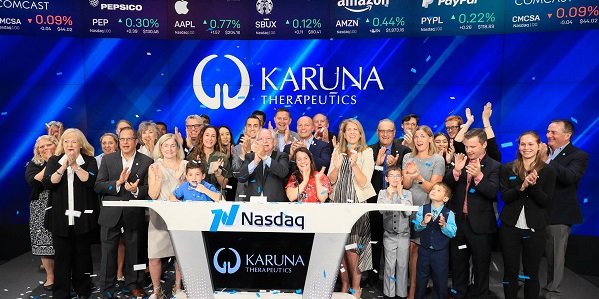 Что стало причиной роста акций Karuna Therapeutics на 443%