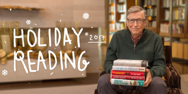 5 любимых книг Билла Гейтса 2017 года