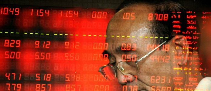 Фондовый рынок КНР упал более чем на 5%