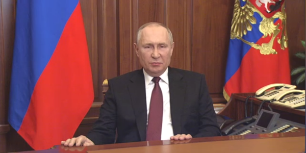 Путин объявил военную операцию на Украине – полный текст обращения 