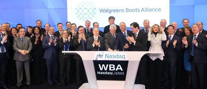 Объединенная фармацевтическая сеть Walgreens Boots Alliance разместилась на NASDAQ