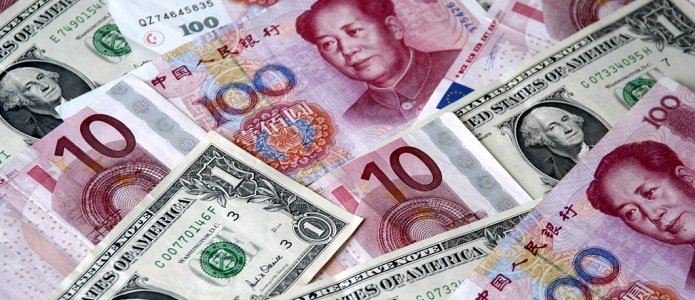 Юань рвется вверх вслед за долларом